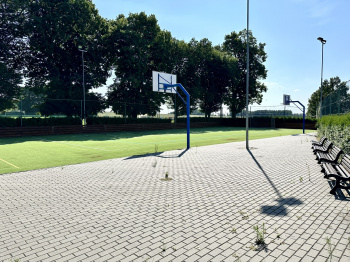 Pohled na hřiště Pohled na hřiště